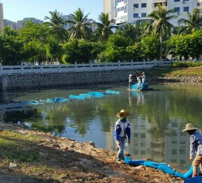 【河道治理】海口鴨尾溪治理工作如火如荼